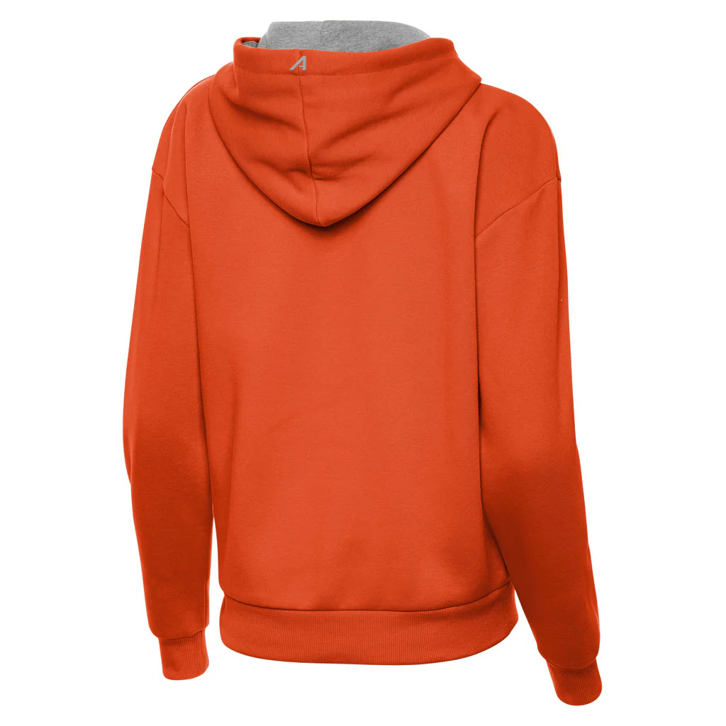 NFL Cincinnati Bengals Women's Antigua Victory Pullover Hoodie - Orange - Image 2
