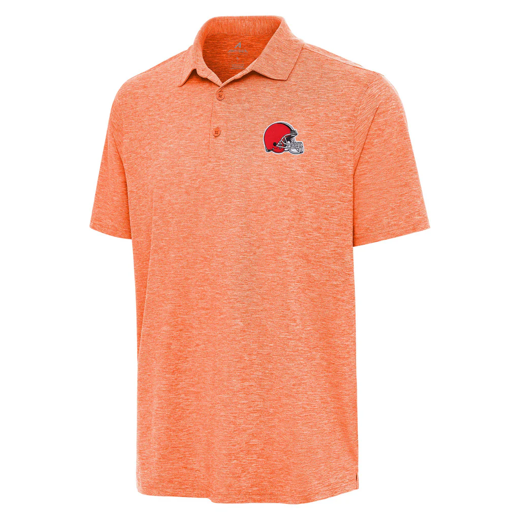 NFL Cleveland Browns Antigua Par 3 Polo - Orange