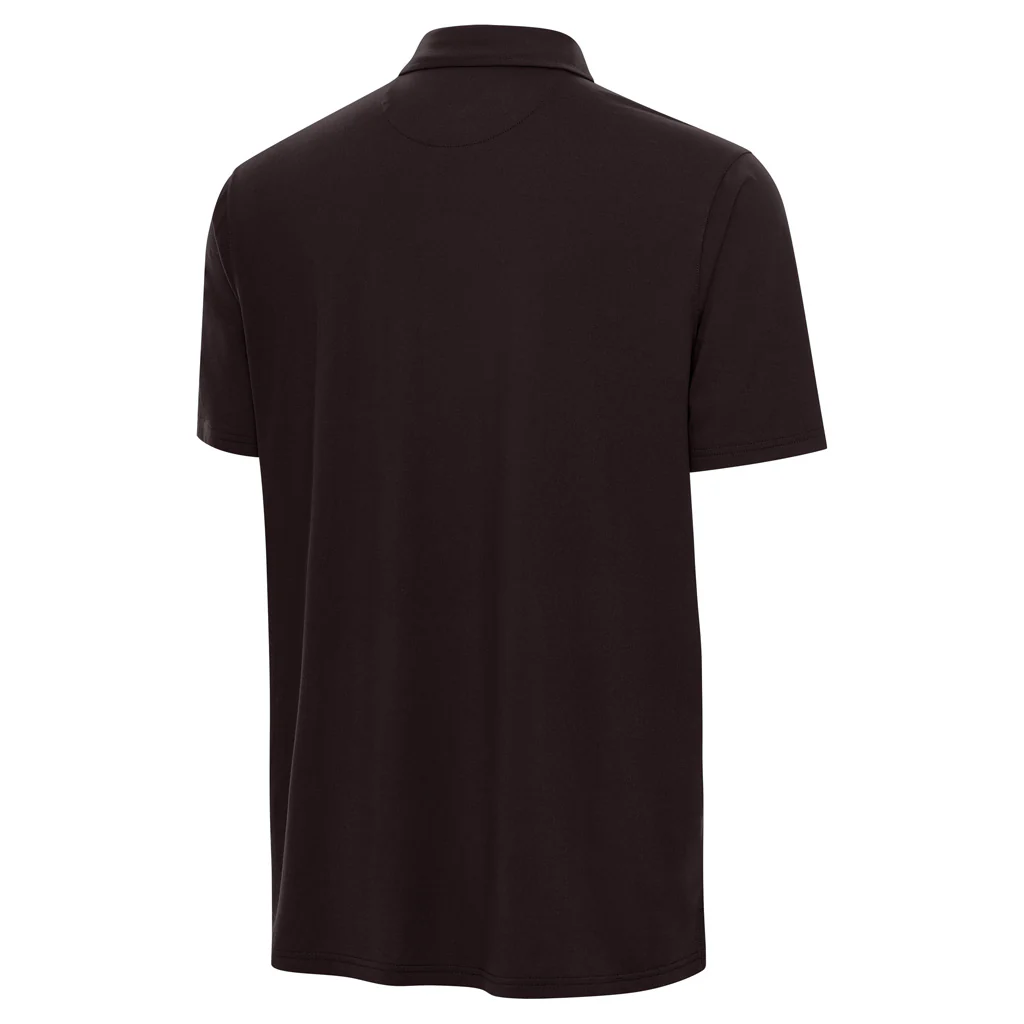 NFL Cleveland Browns Antigua Throwback Era Polo - Brown - Image 2