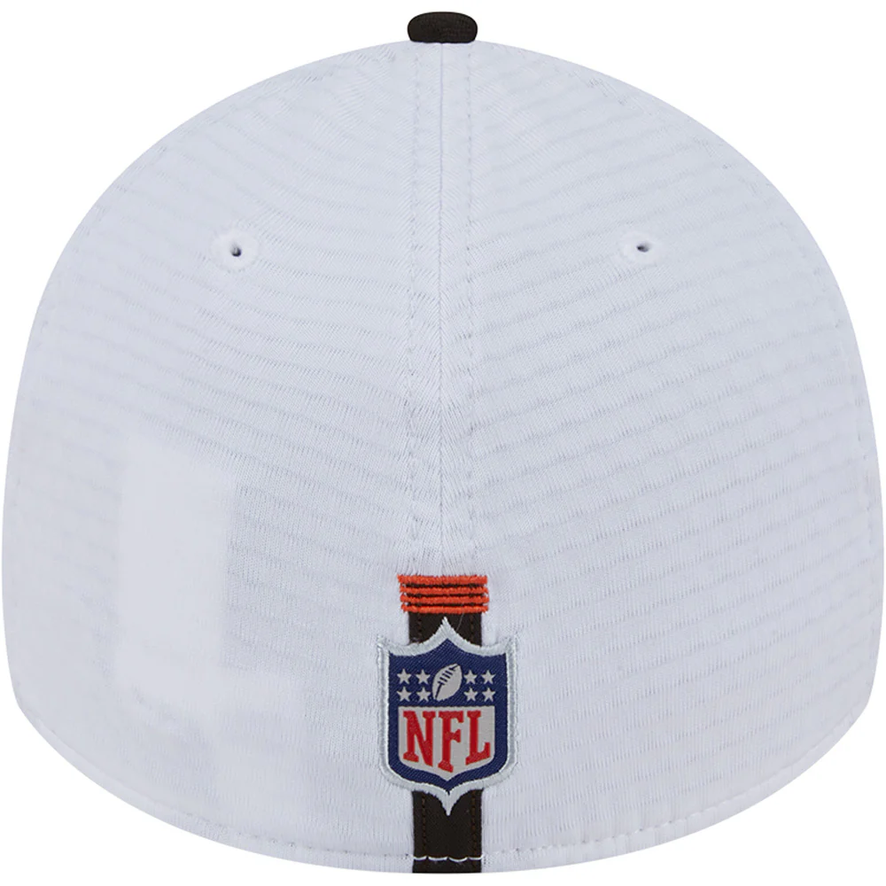 NFL Cleveland Browns New Era 2024 Training 39THIRTY Flex Fit Hat - White - Image 4