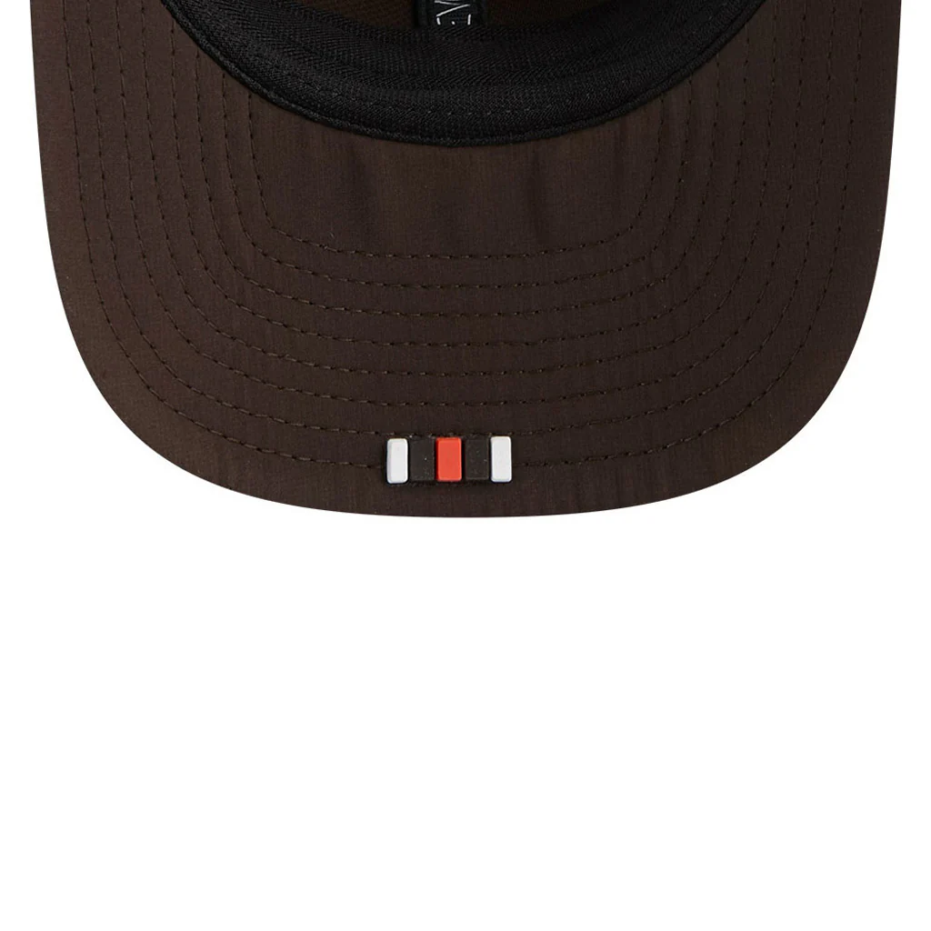 NFL Cleveland Browns New Era 2025 Sideline 9SEVENTY Stretch-Snapback Hat - Brown - Image 5