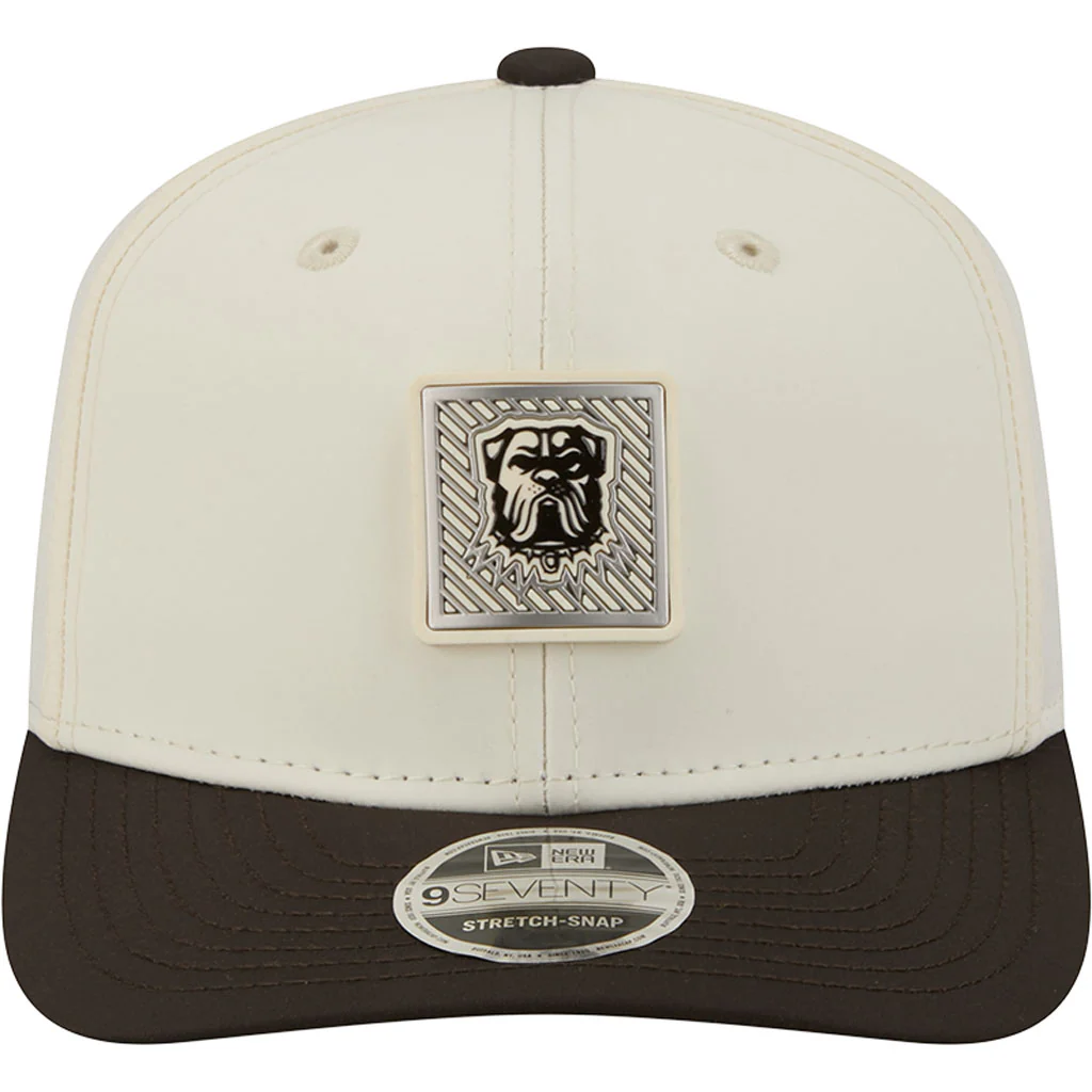 NFL Cleveland Browns New Era 2026 Training 9SEVENTY Stretch Snapback Hat - Cream - Image 3