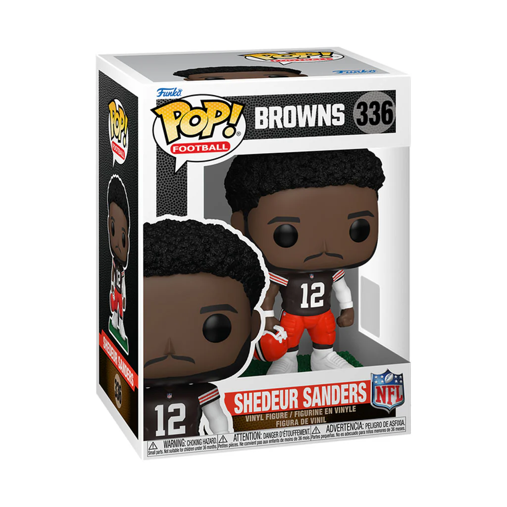 NFL Cleveland Browns Shedeur Sanders Funko Pop! Vinyl Figure - Image 2