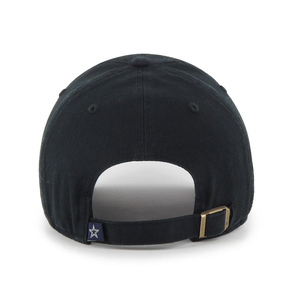 NFL Dallas Cowboys '47 Brand Clean Up Hat - Black - Image 2