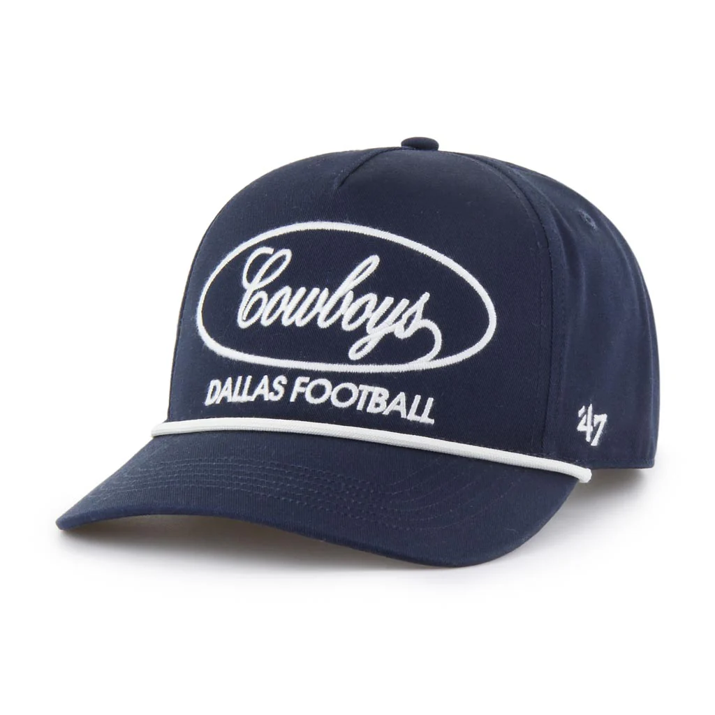 NFL Dallas Cowboys '47 Foundational Hitch Snapback Hat - Navy - Image 2