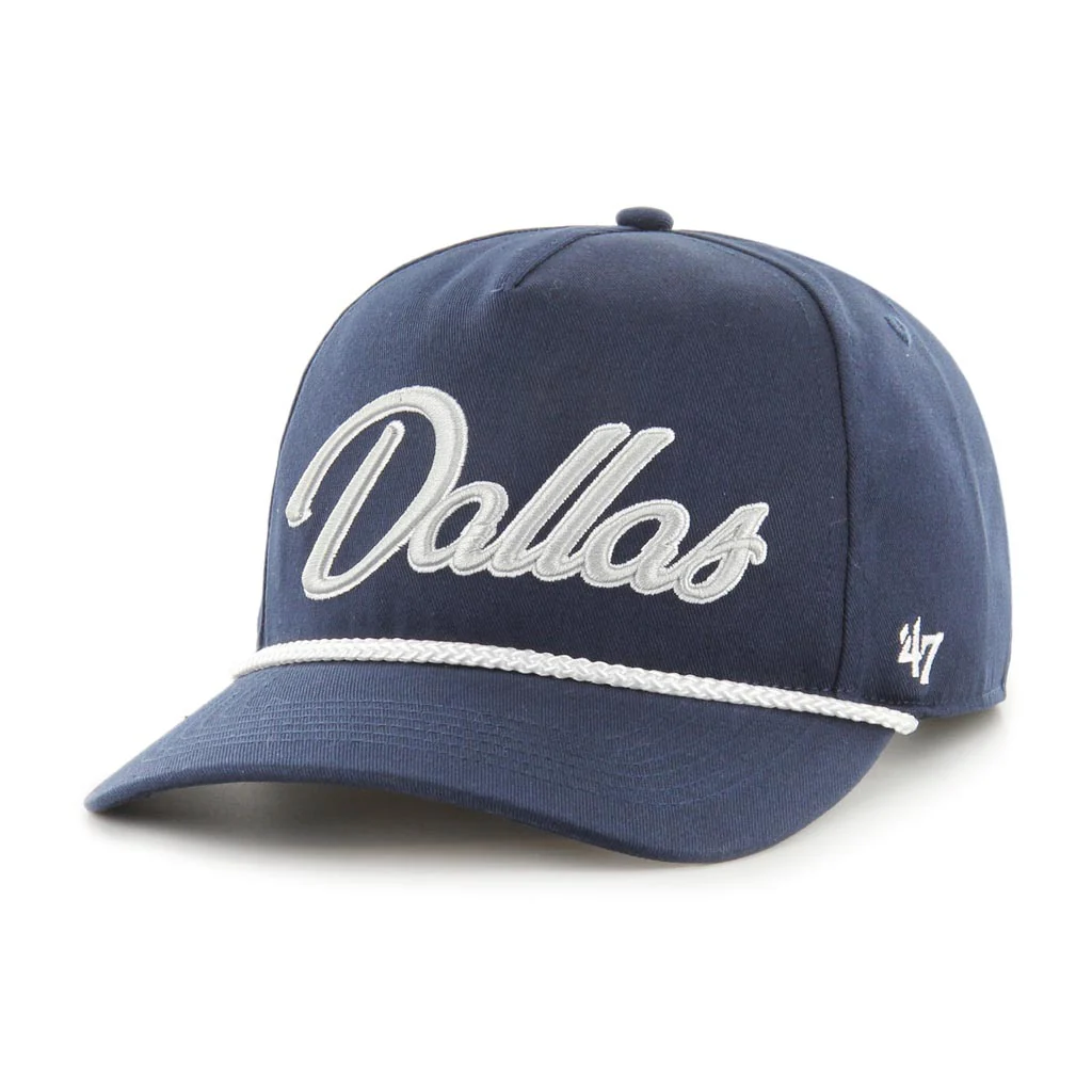 NFL Dallas Cowboys '47 Overhand Hitch Snapback Hat - Navy - Image 2