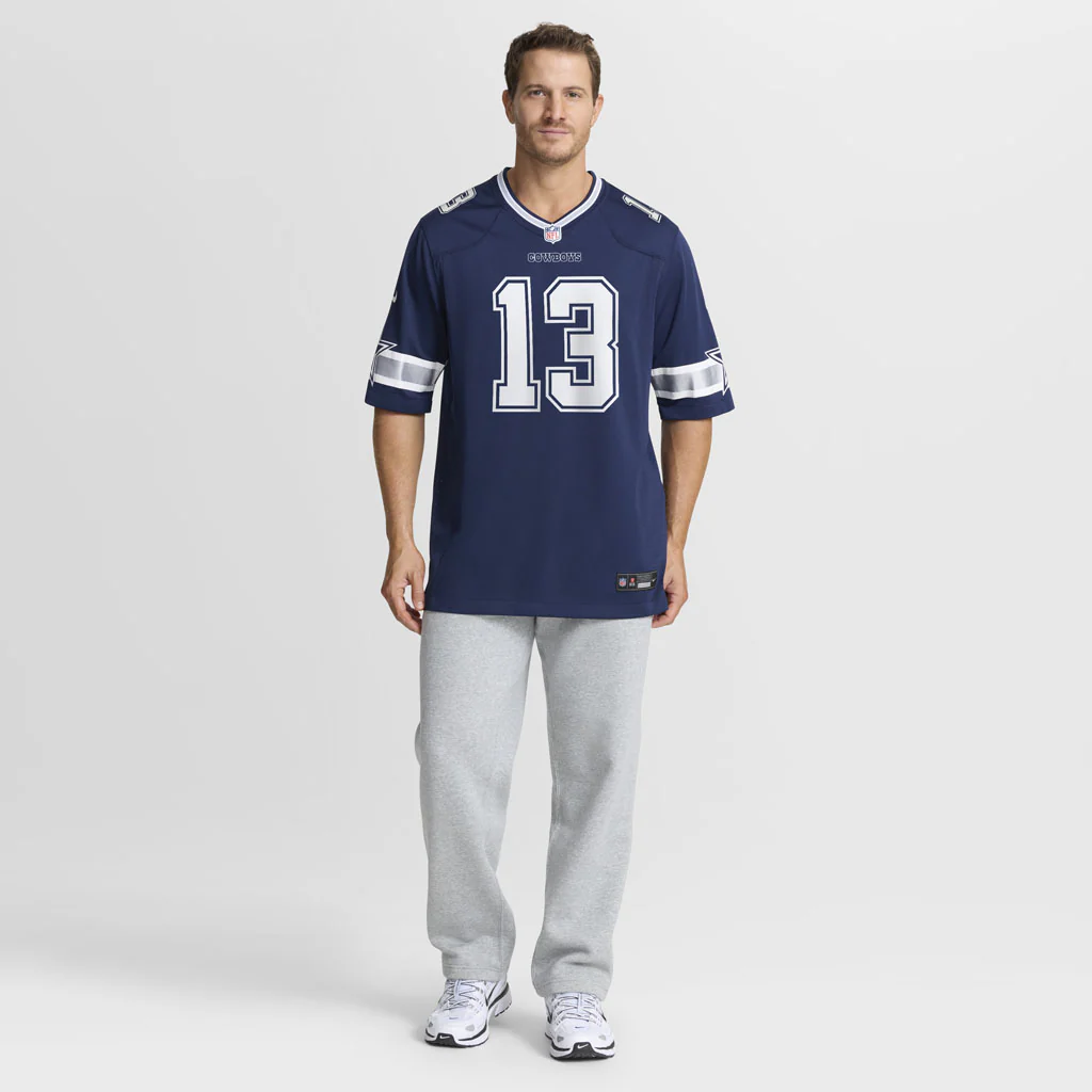 NFL Dallas Cowboys Caleb Downs Nike Home Game Jersey - Navy - Image 2