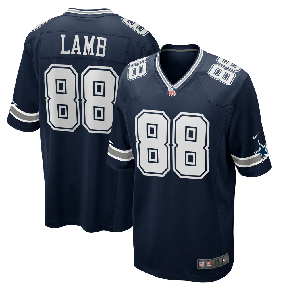 NFL Dallas Cowboys CeeDee Lamb Nike Home Game Jersey - Navy