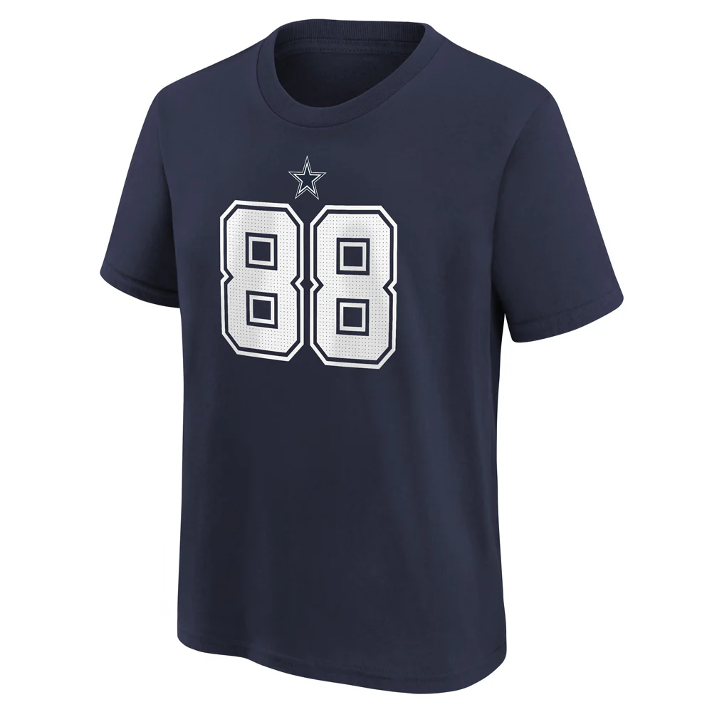 NFL Dallas Cowboys CeeDee Lamb Youth Nike Name & Number T-Shirt - Navy - Image 2