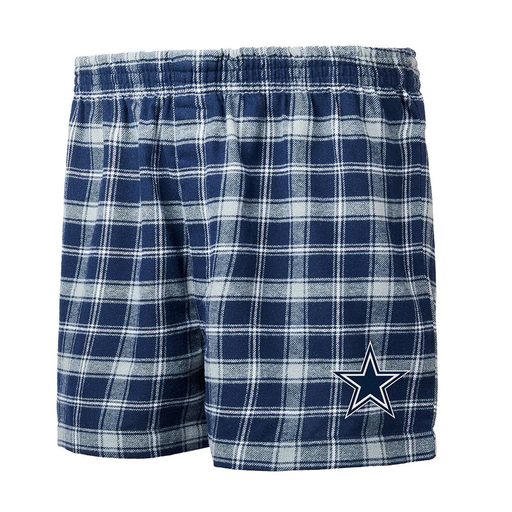 NFL Dallas Cowboys Concepts Sport Plaid Boxers
