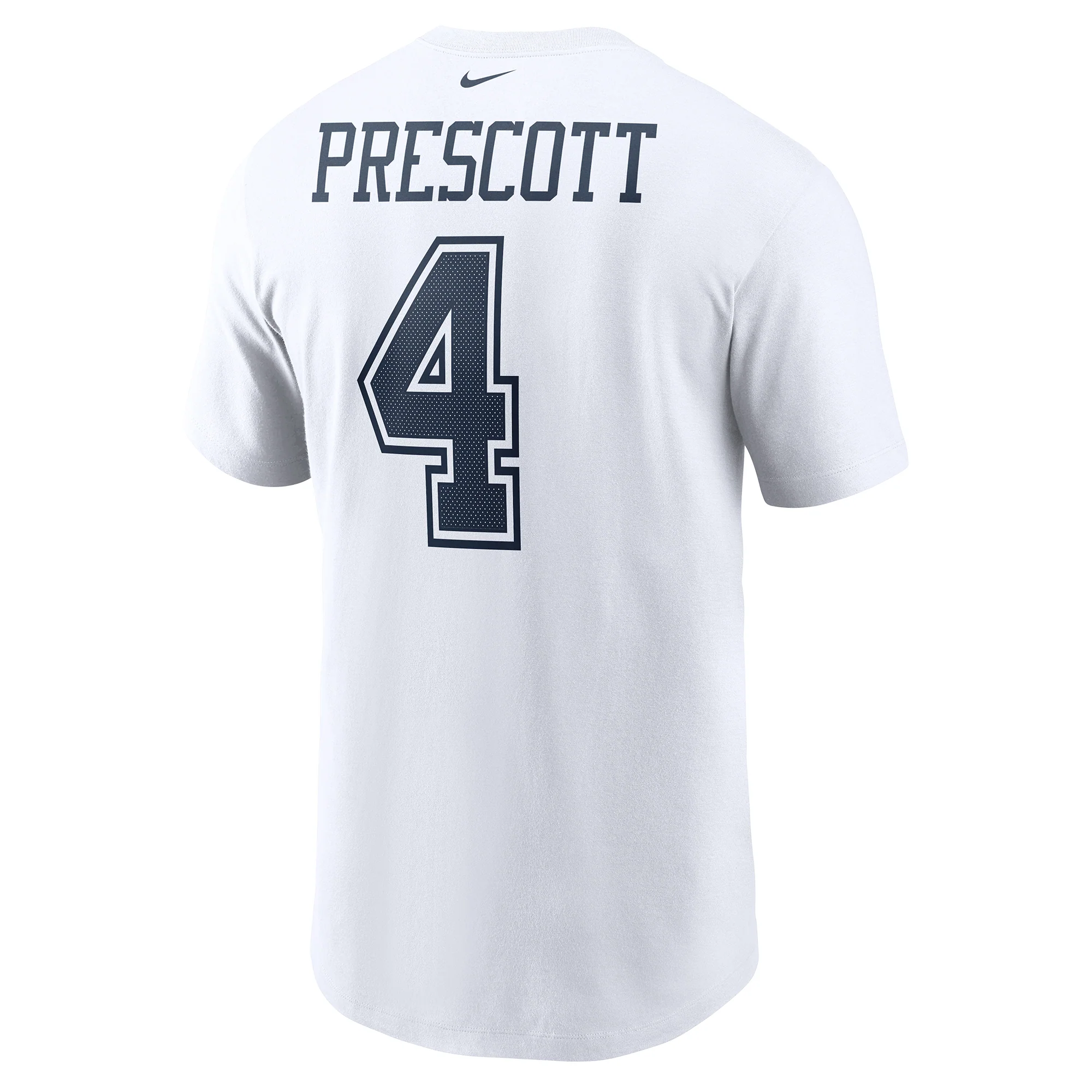 NFL Dallas Cowboys Dak Prescott Nike Name & Number T - Shirt - Black