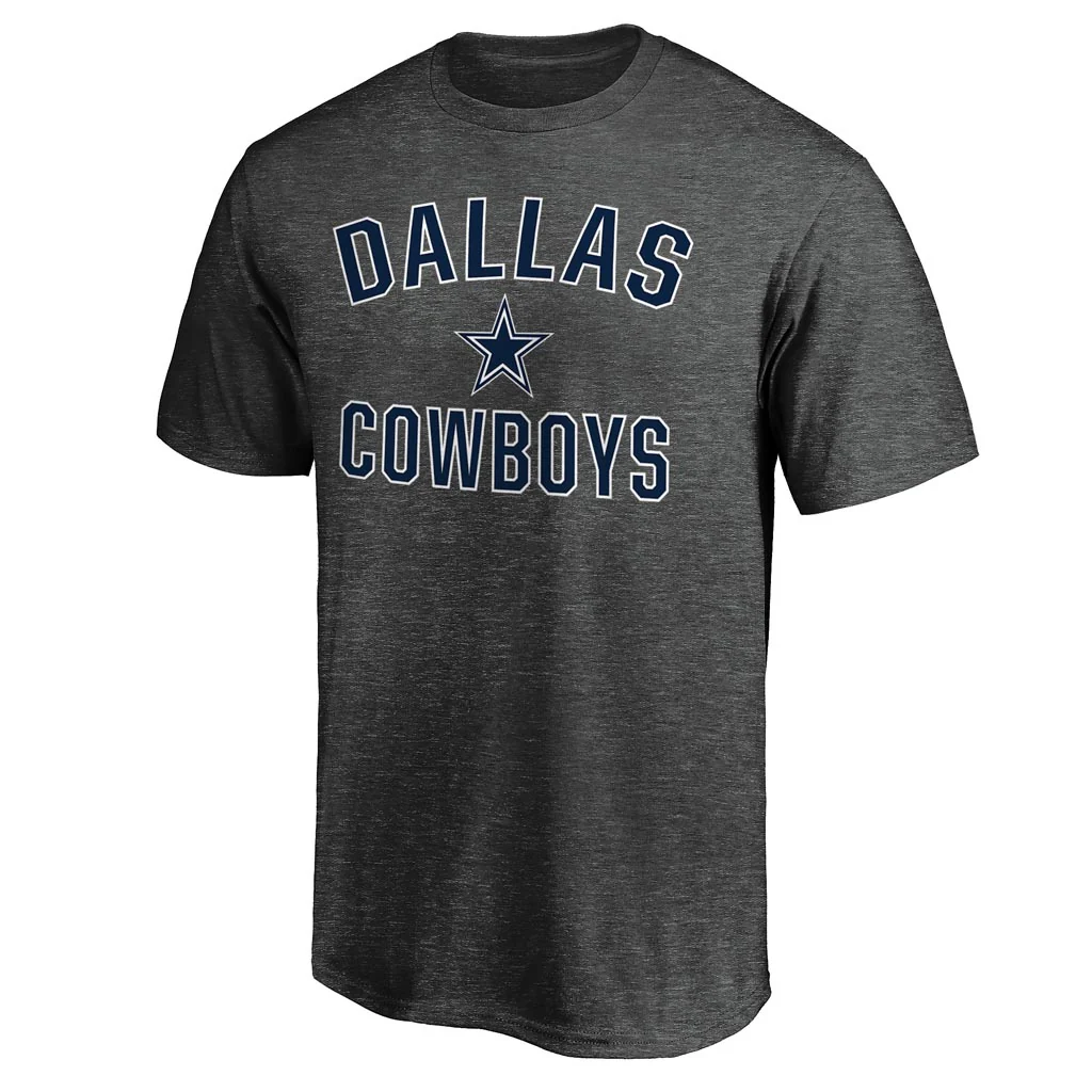NFL Dallas Cowboys Fanatics Victory Arch T-Shirt - Charcoal - Image 2