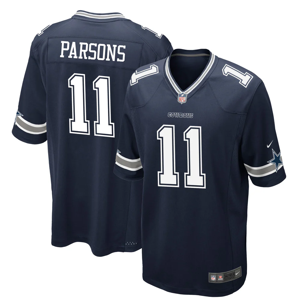 NFL Dallas Cowboys Micah Parsons Nike Home Game Jersey - Navy