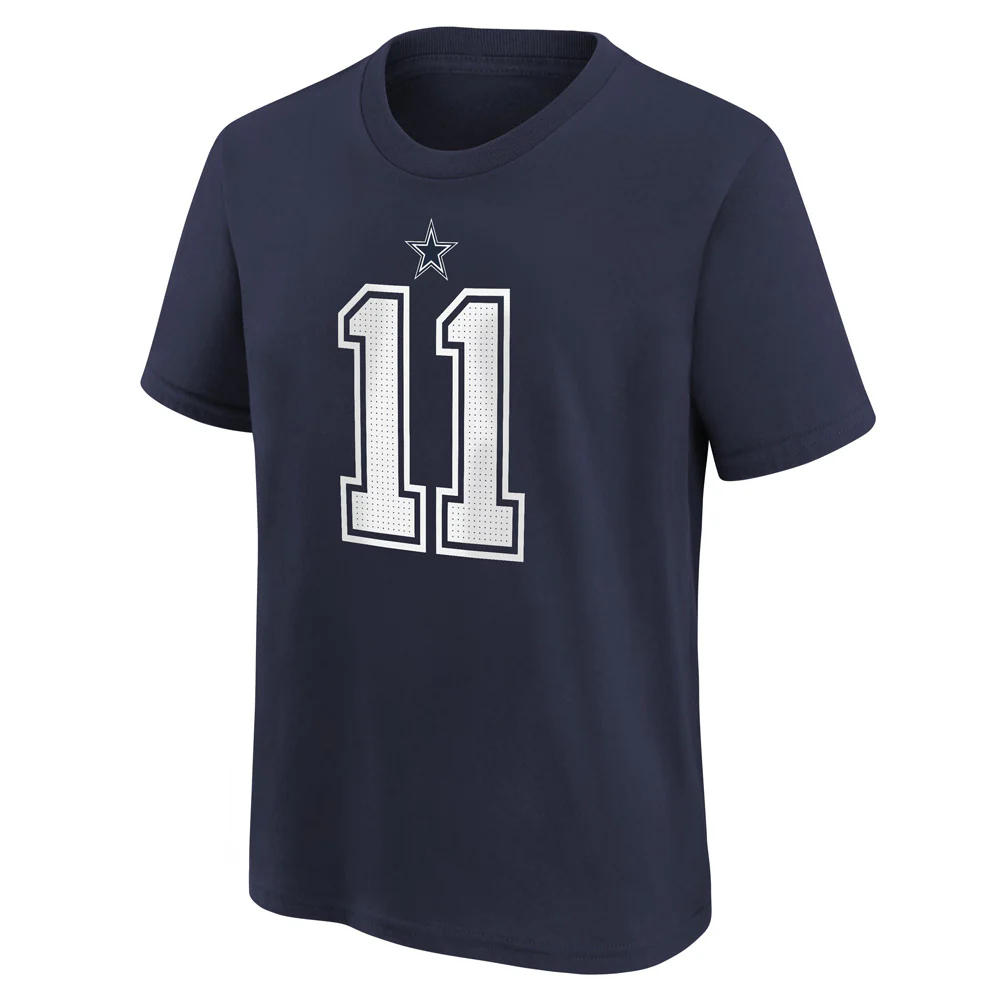 NFL Dallas Cowboys Michas Parsons Youth Nike Name & Number T-Shirt - Navy - Image 2
