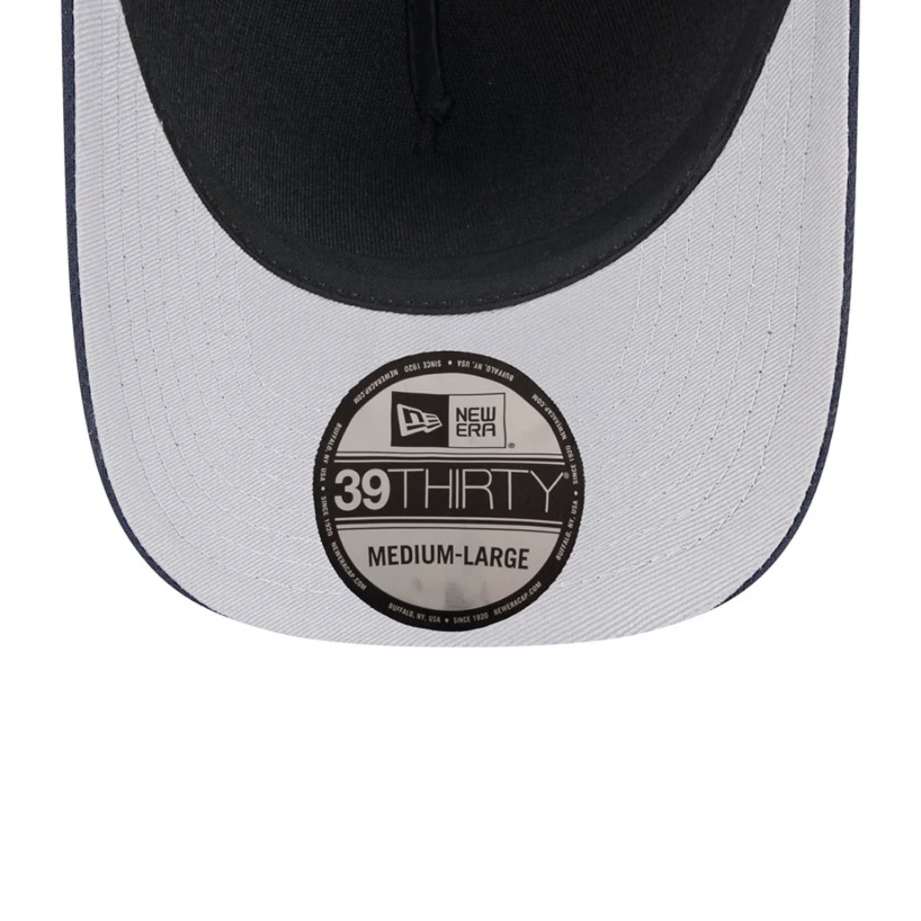 NFL Dallas Cowboys New Era 2025 Draft 39THIRTY Flex Fit Hat - Black - Image 5
