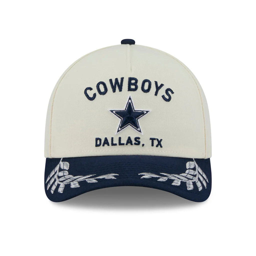 NFL Dallas Cowboys New Era 2025 Draft 39THIRTY Flex Fit Hat - Chrome - Image 3