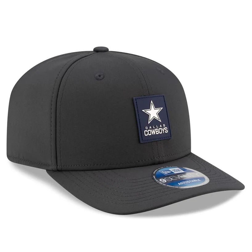 NFL Dallas Cowboys New Era 2025 Sideline 9SEVENTY Snapback Hat - Charcoal - Image 2