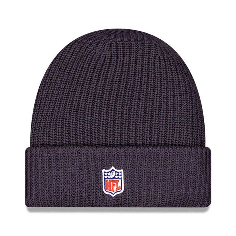 NFL Dallas Cowboys New Era 2025 Sideline Tech Knit Hat - Navy - Image 3