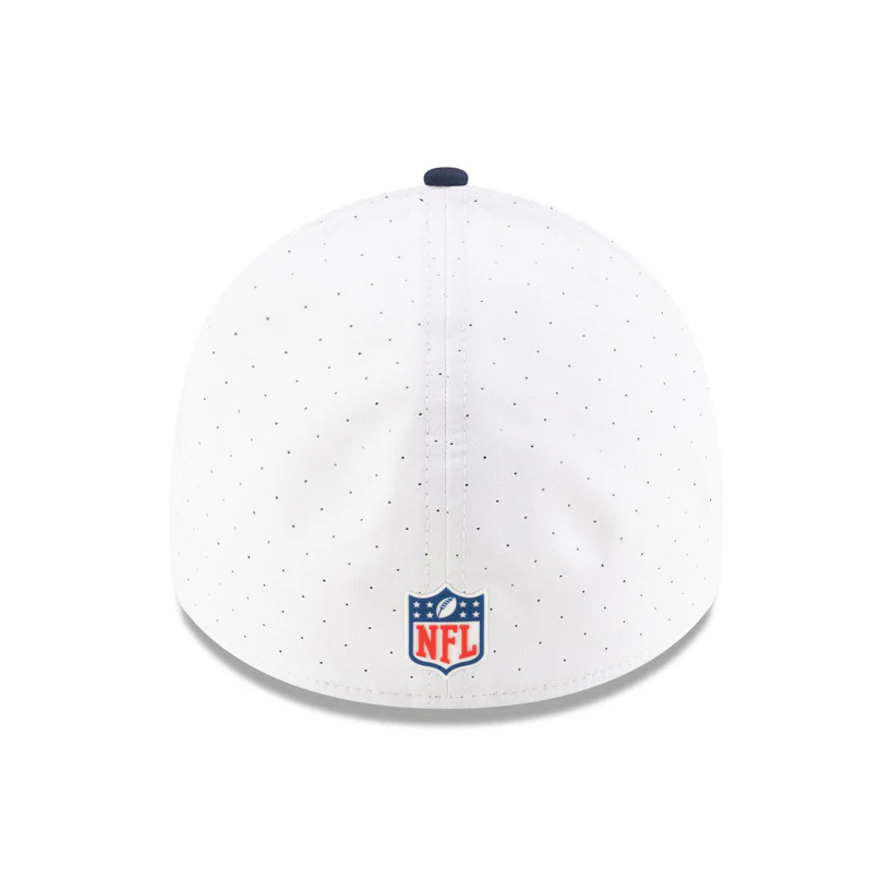 NFL Dallas Cowboys New Era 2025 Training 39THIRTY Flex Fit Hat - White - Image 4