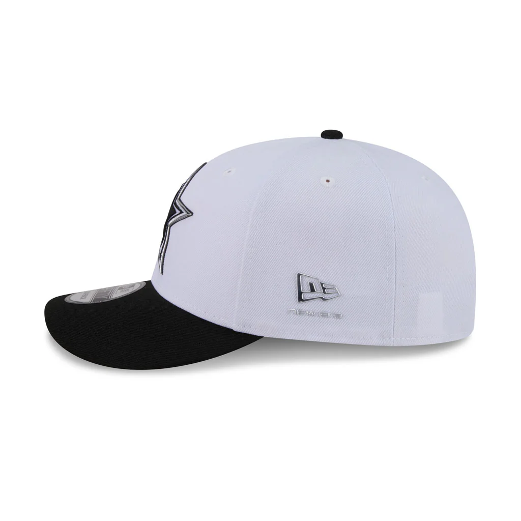NFL Dallas Cowboys New Era 2026 Black & White Draft 9FIFTY Snapback Hat - White - Image 4