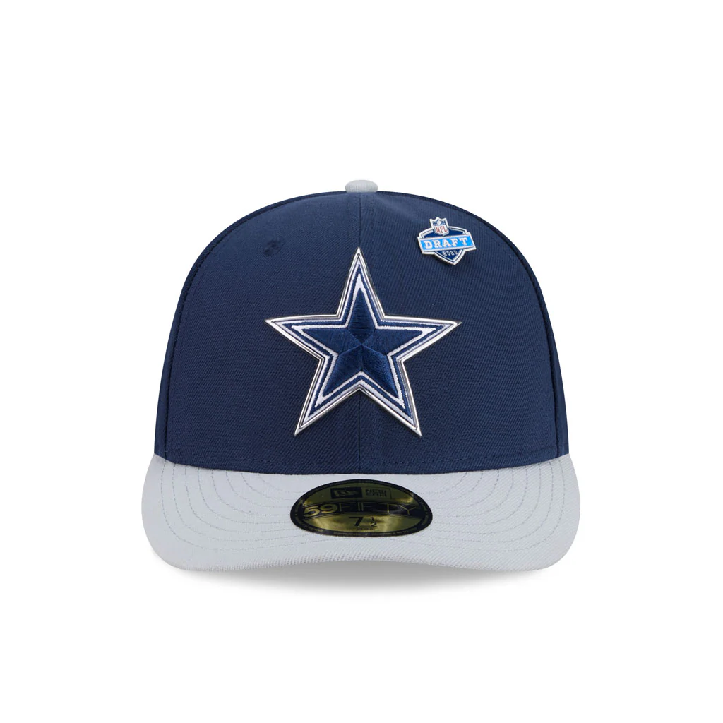 NFL Dallas Cowboys New Era 2026 Draft 59FIFTY Fitted Hat - Navy - Image 3
