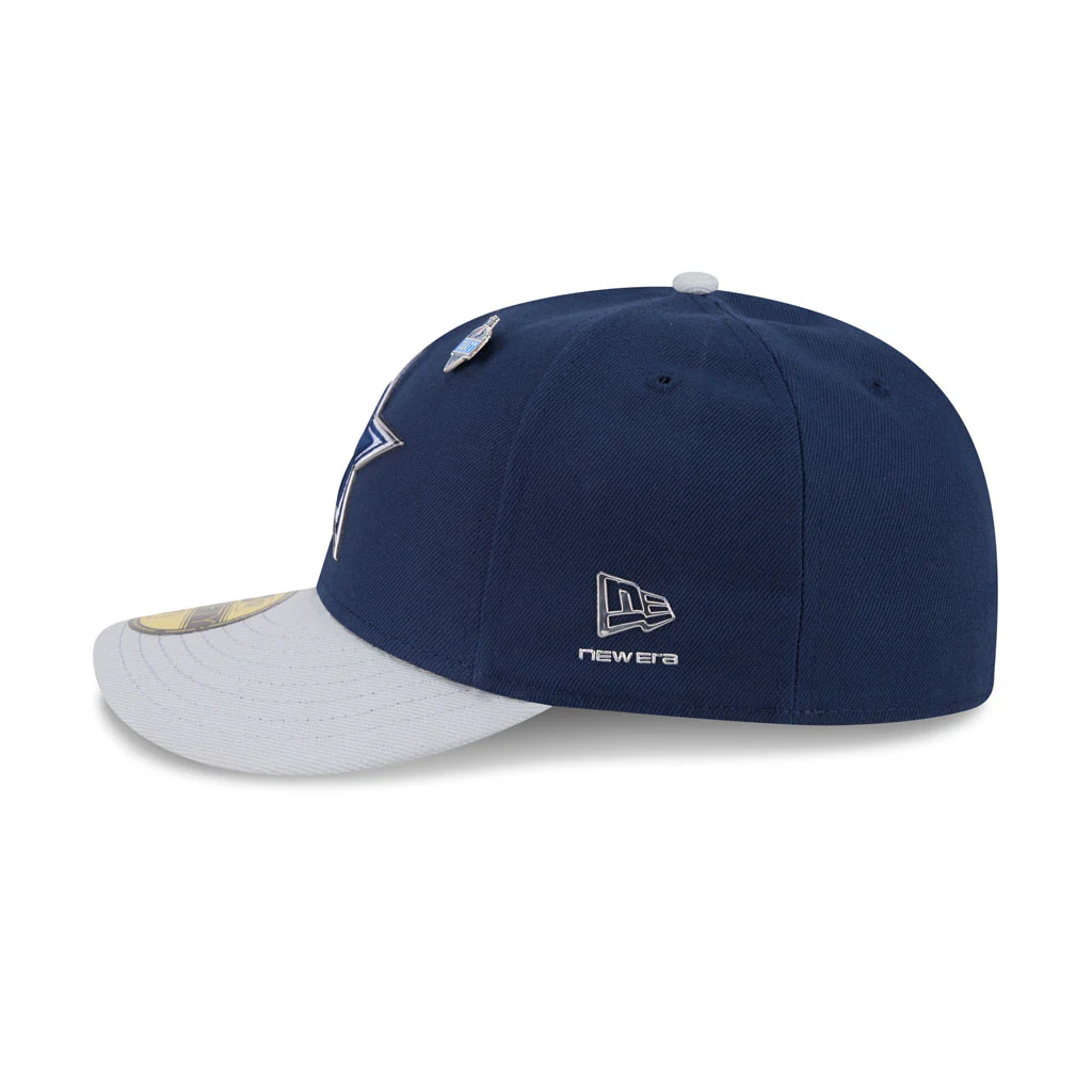 NFL Dallas Cowboys New Era 2026 Draft 59FIFTY Fitted Hat - Navy - Image 4