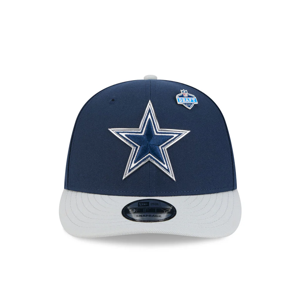 NFL Dallas Cowboys New Era 2026 Draft 9FIFTY Snapback Hat - Navy - Image 3