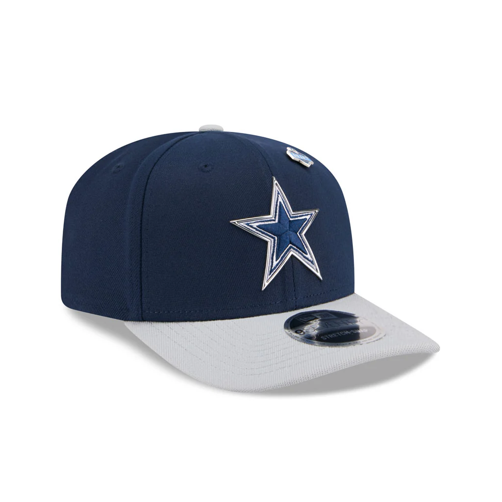 NFL Dallas Cowboys New Era 2026 Draft 9SEVENTY Snapback Hat - Navy - Image 2