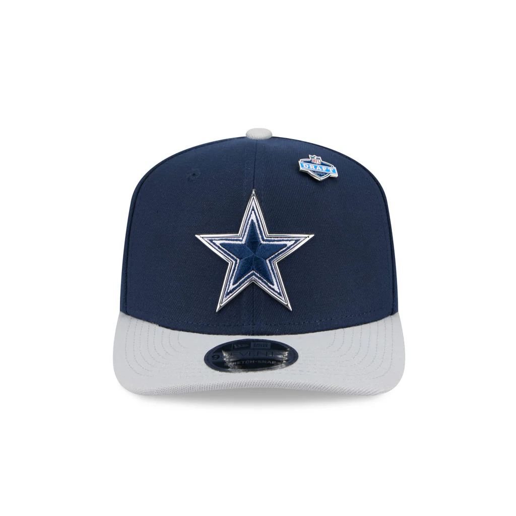 NFL Dallas Cowboys New Era 2026 Draft 9SEVENTY Snapback Hat - Navy - Image 3