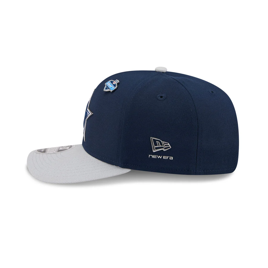 NFL Dallas Cowboys New Era 2026 Draft 9SEVENTY Snapback Hat - Navy - Image 4