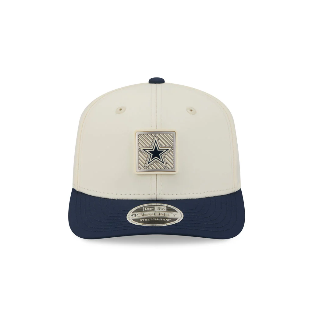 NFL Dallas Cowboys New Era 2026 Training 9SEVENTY Stretch Snapback Hat - Cream - Image 3