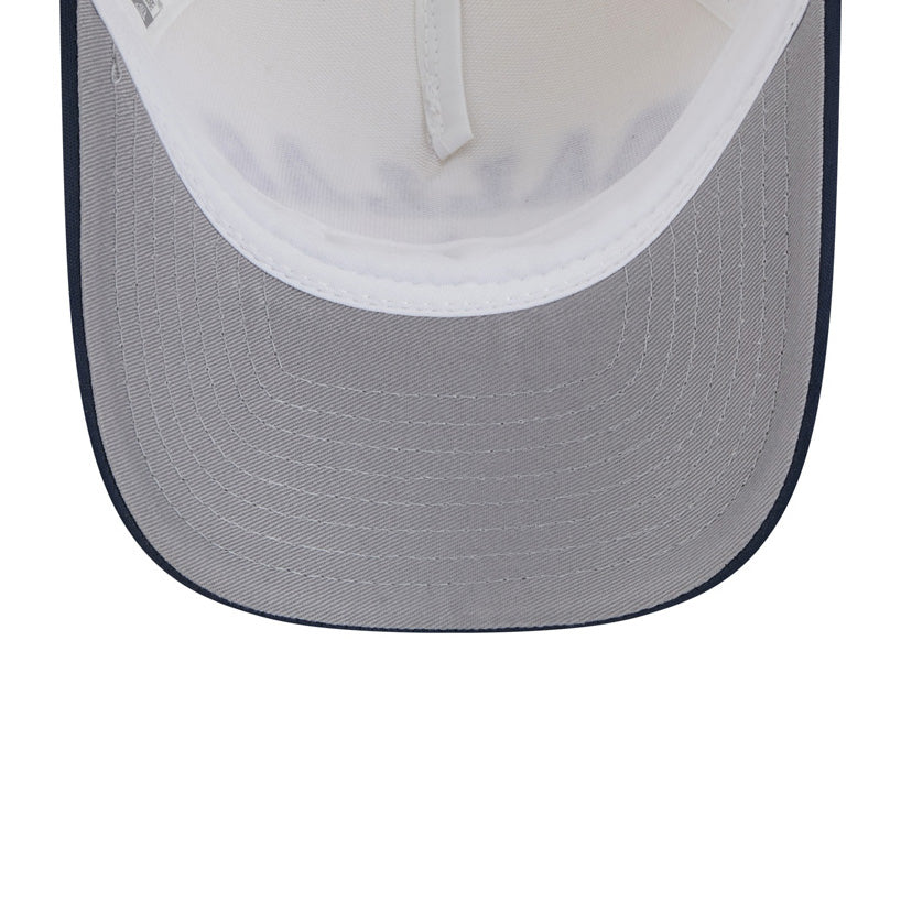 NFL Dallas Cowboys New Era Arch Logo 9FORTY M-Crown Snapback Trucker Hat - Chrome - Image 4