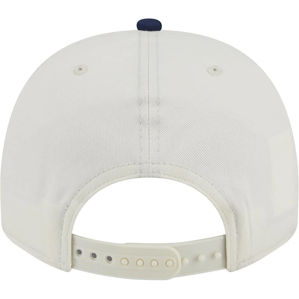 NFL Dallas Cowboys New Era Chainstitch Two-Tone 9FIFTY A-Frame Snapback Hat - Cream - Image 4