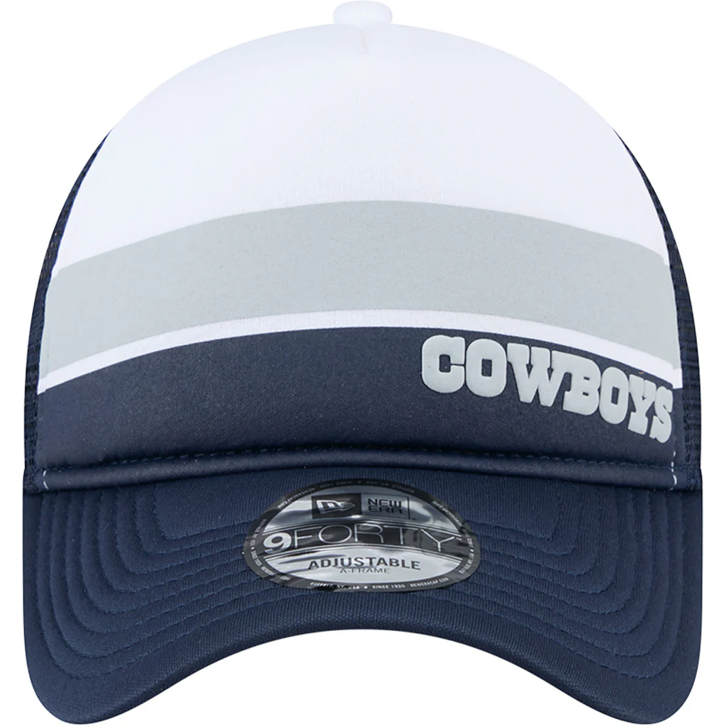 NFL Dallas Cowboys New Era Color Block A-Frame 9FORTY Hat - Image 3