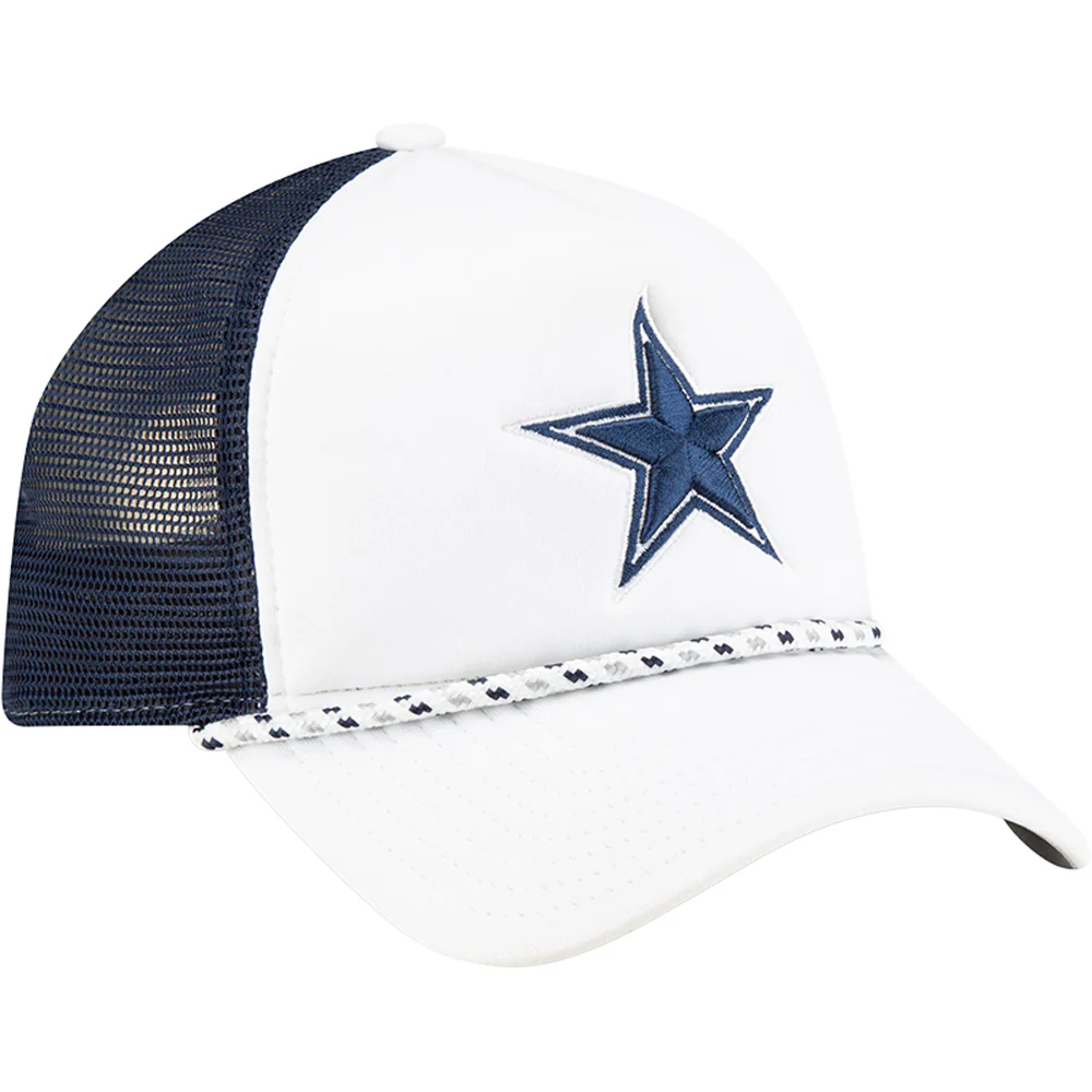 NFL Dallas Cowboys New Era Court Sport 9FORTY A-Frame Adjustable Hat - Image 2