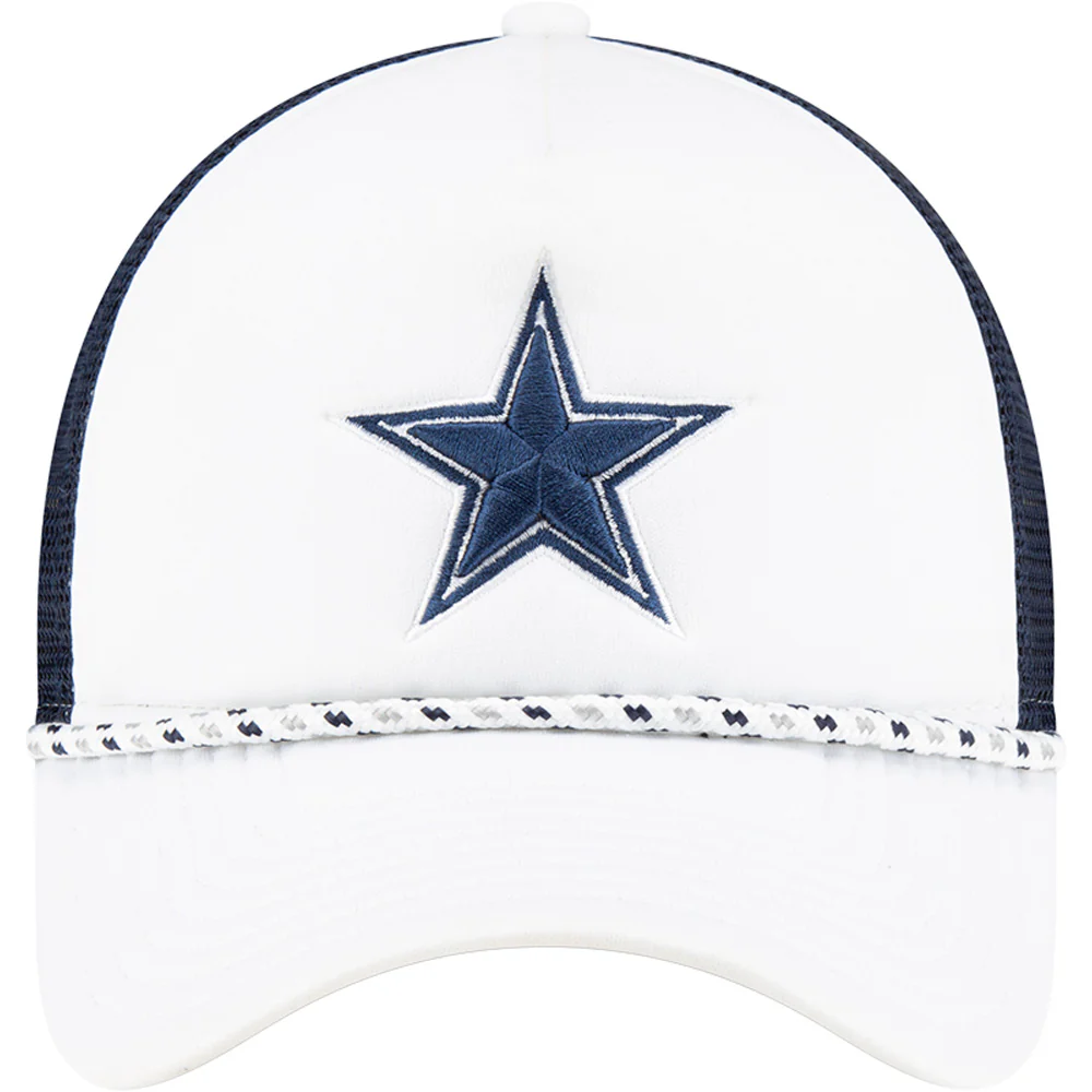 NFL Dallas Cowboys New Era Court Sport 9FORTY A-Frame Adjustable Hat - Image 3