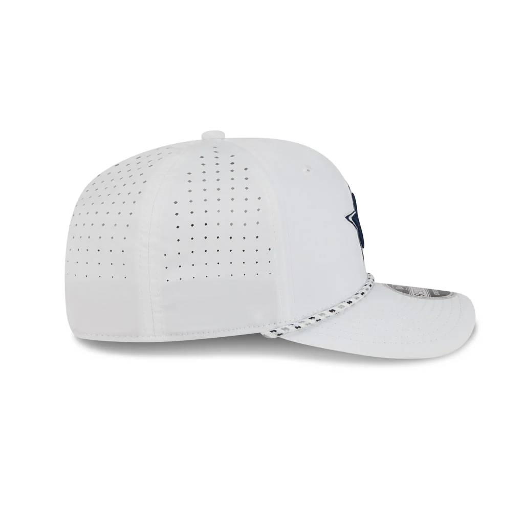 NFL Dallas Cowboys New Era Sports 9SEVENTY Stretch Snapback Hat - White - Image 5