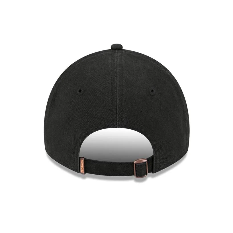 NFL Dallas Cowboys New Era Stamp 9TWENTY Adjustable Hat - Black - Image 4