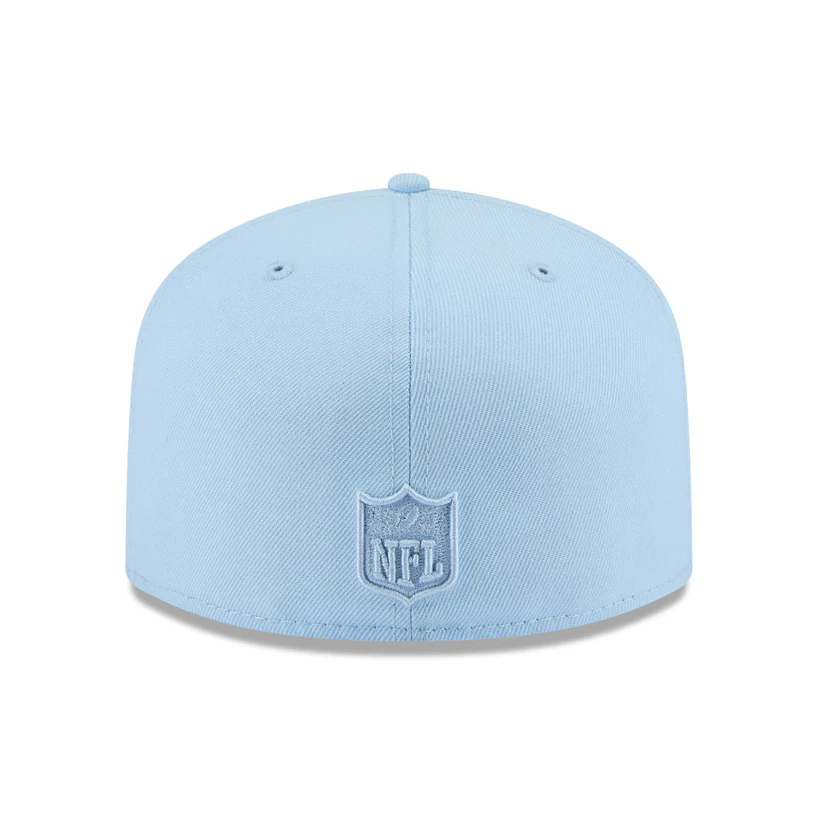 NFL Dallas Cowboys New Era Tonal Blue 59FIFTY A-Frame Fitted Hat - Blue - Image 4