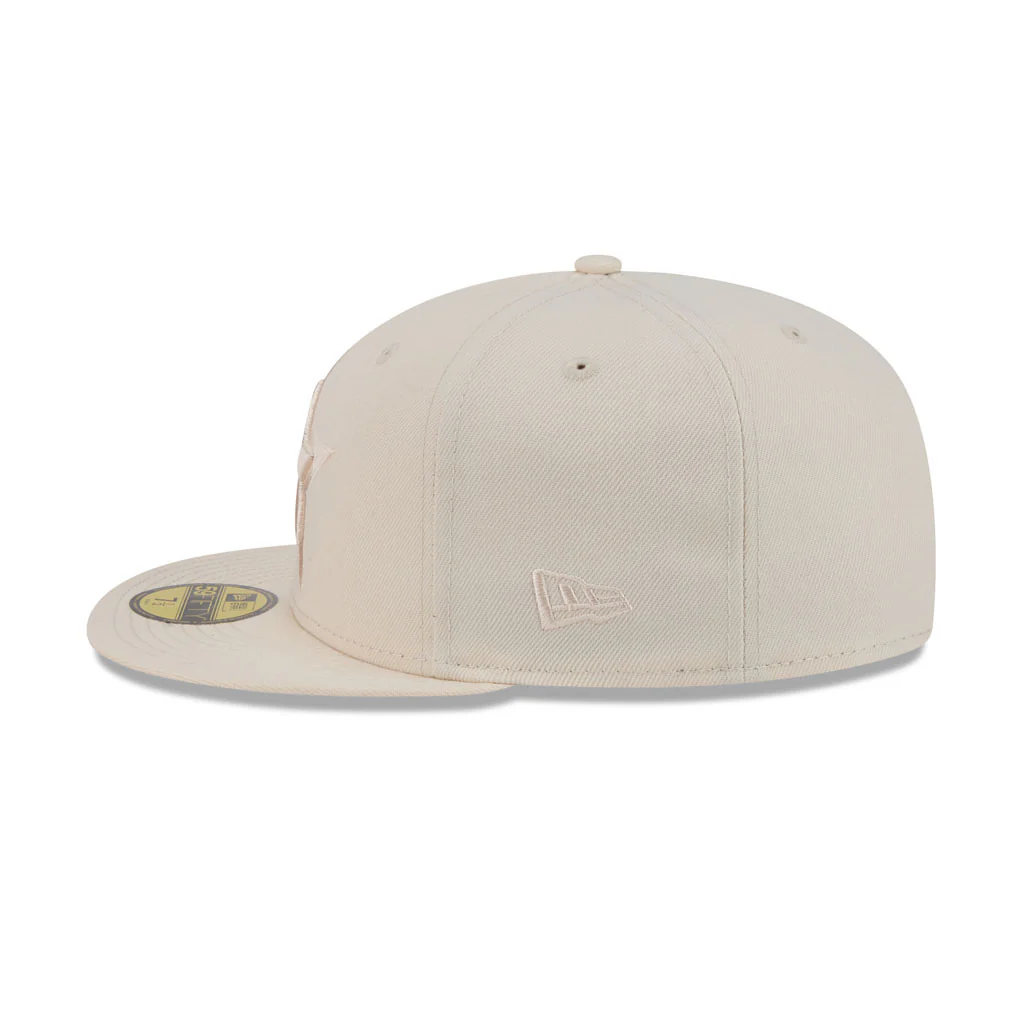 NFL Dallas Cowboys New Era Vanilla 59FIFTY Fitted Hat - Cream - Image 5