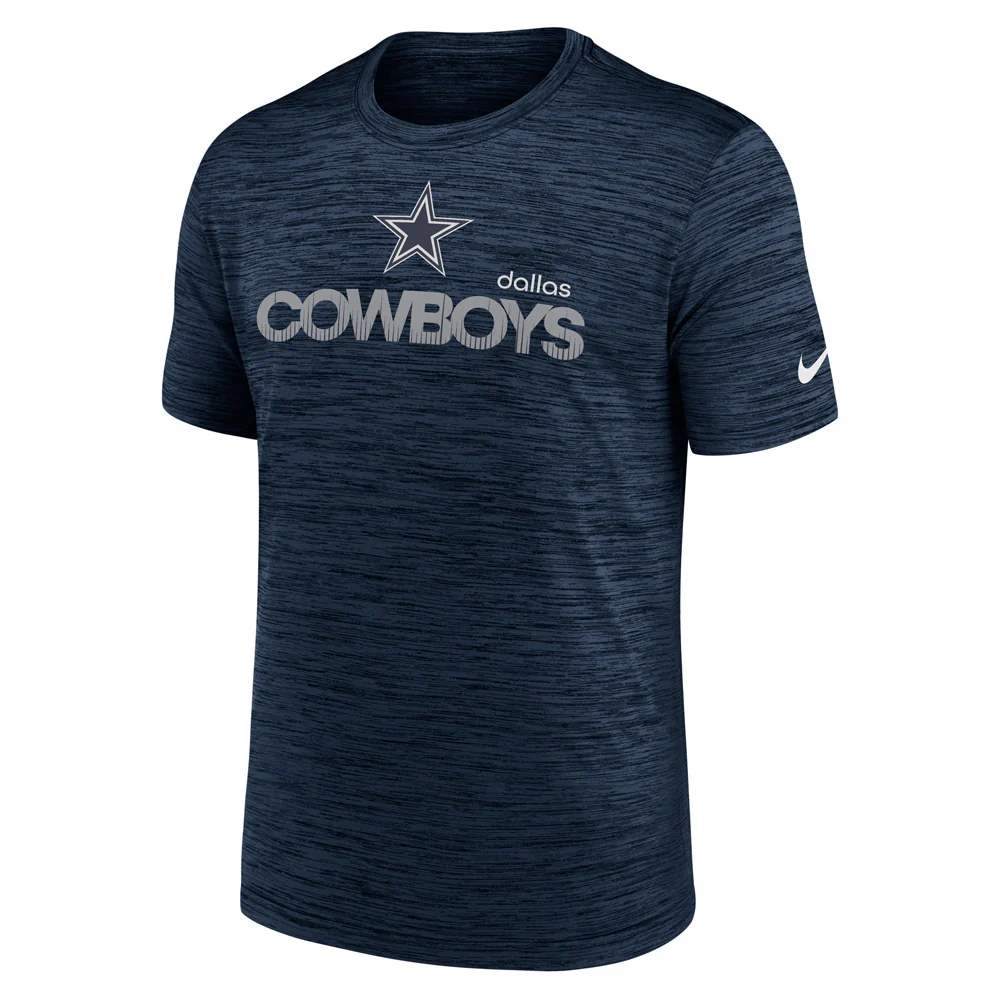 NFL Dallas Cowboys Nike 2024 Modern Velocity T-Shirt - Navy - Image 2