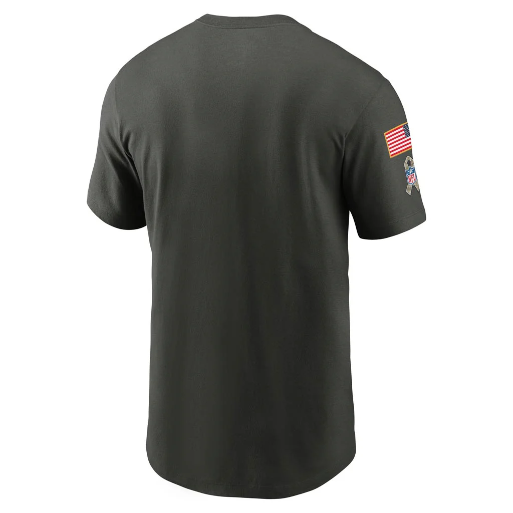 NFL Dallas Cowboys Nike 2025 Salute to Service Legend T-Shirt - Green - Image 3