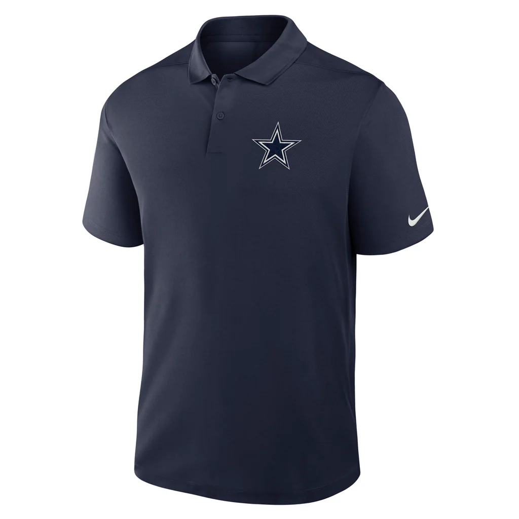 NFL Dallas Cowboys Nike 2025 Victory Polo - Navy - Image 2