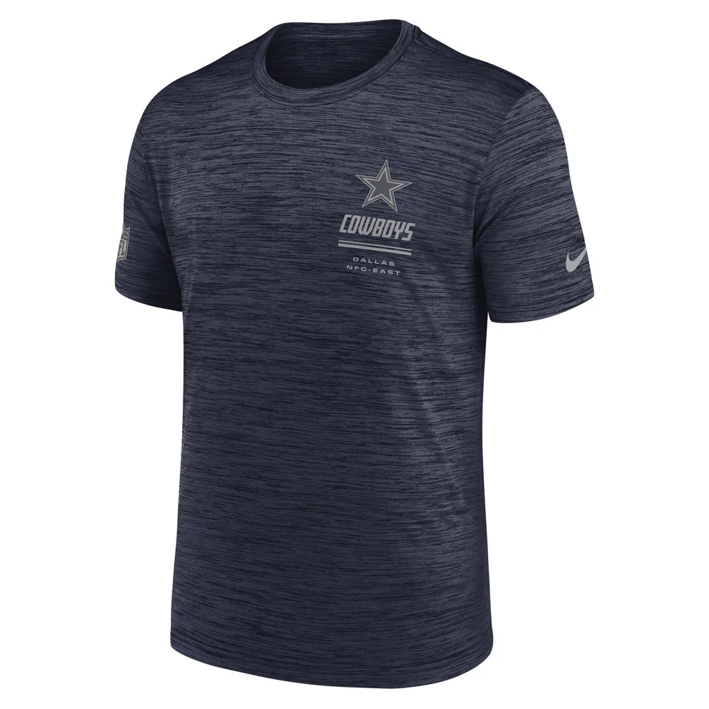 NFL Dallas Cowboys Nike 2026 Team Issue Velocity T-Shirt - Navy - Image 2