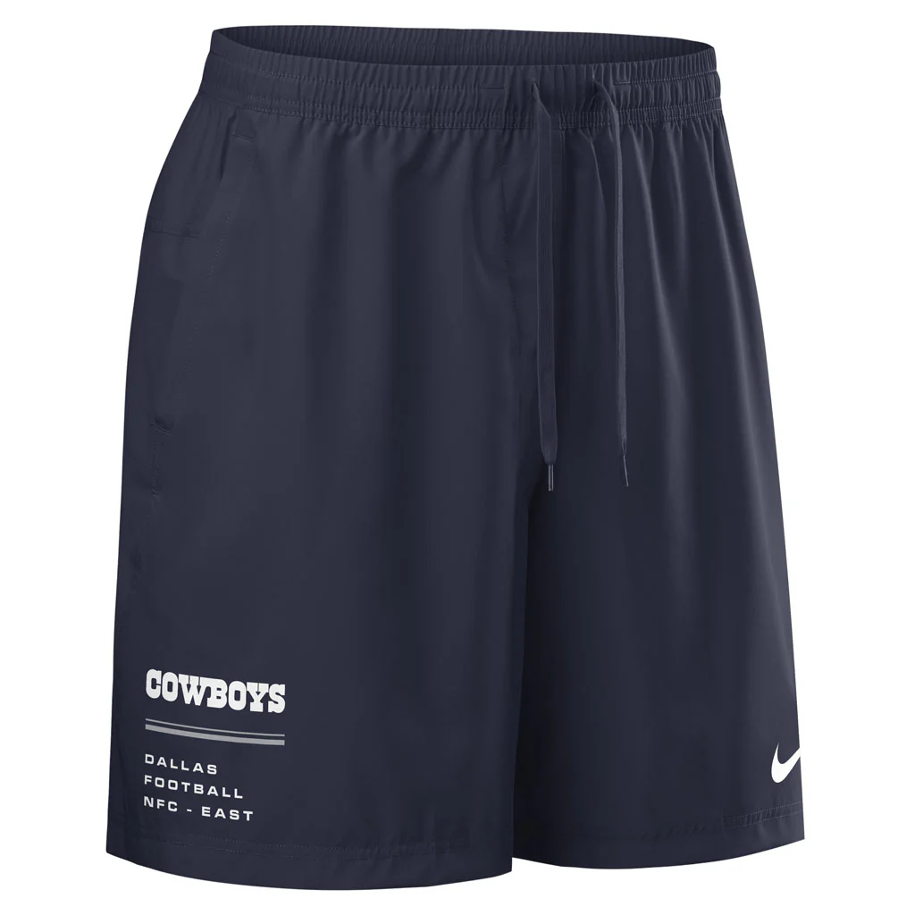 NFL Dallas Cowboys Nike 2026 Team Logo Woven Shorts - Navy - Image 2
