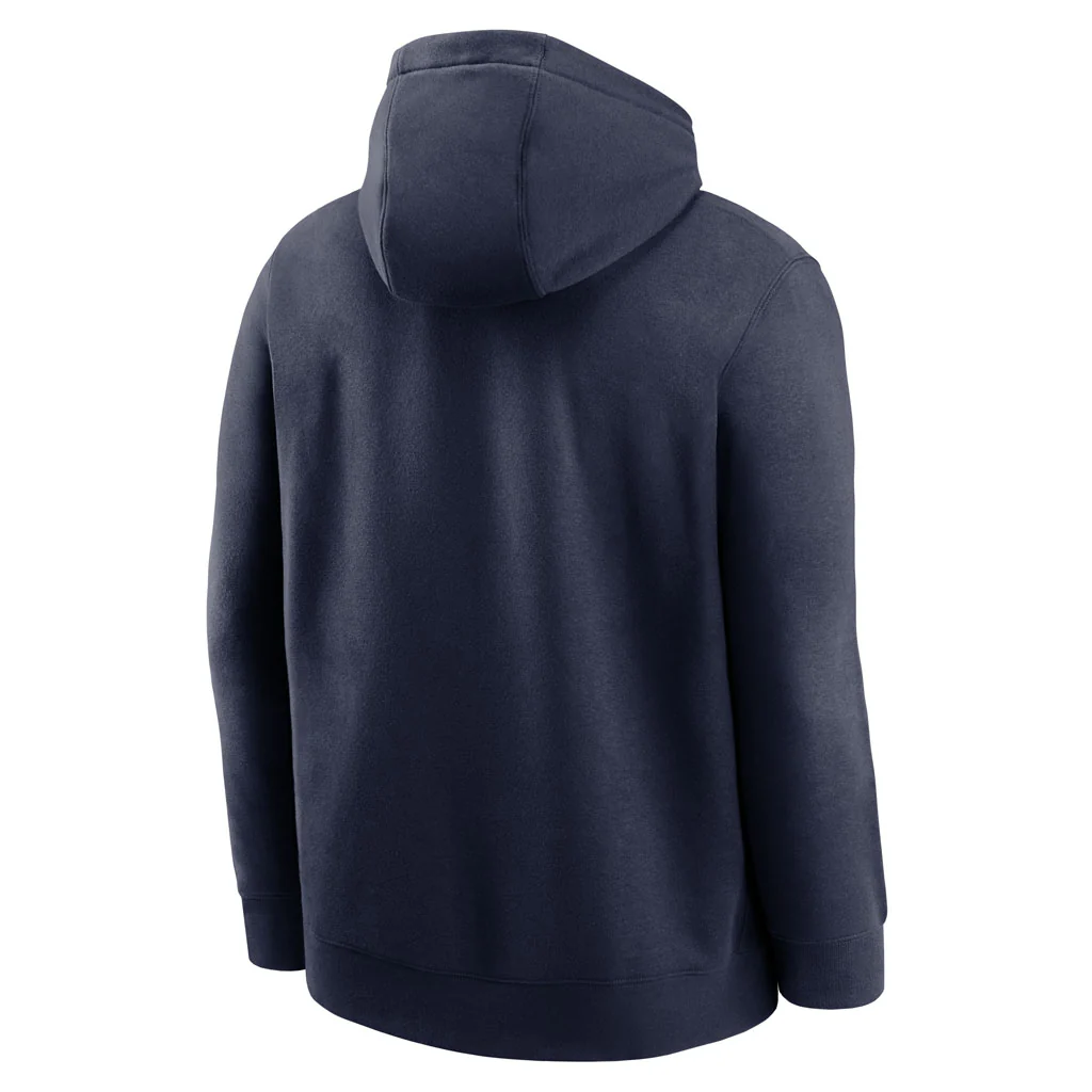 NFL Dallas Cowboys Nike Club Logo Pullover Hoodie - Navy - Image 3