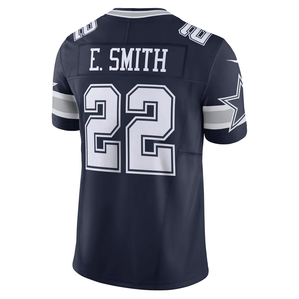 NFL Dallas Cowboys Nike Emmitt Smith Vapor Limited Jersey - Image 3
