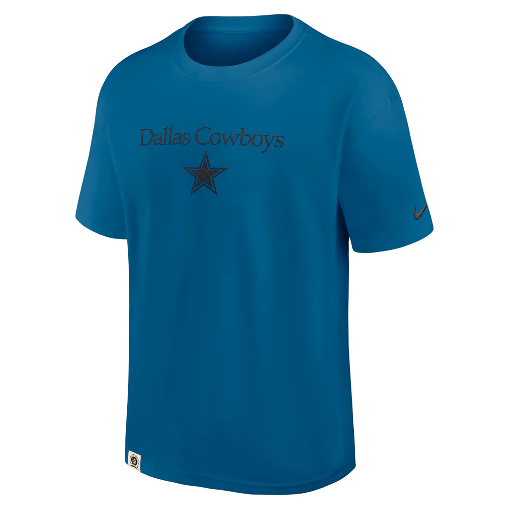 NFL Dallas Cowboys Nike Glory Max 90 T-Shirt - Blue - Image 2