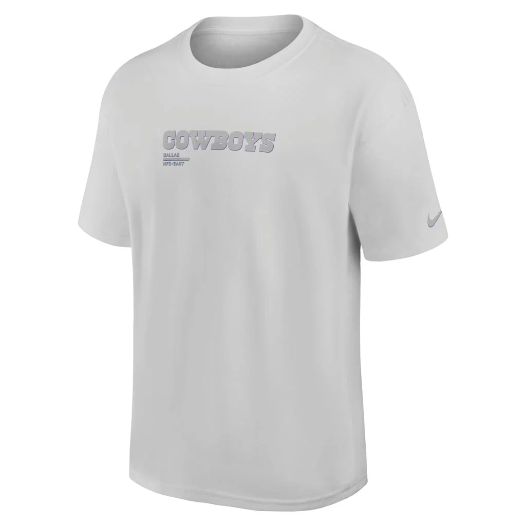 NFL Dallas Cowboys Nike Heavy Max90 T-Shirt - Gray - Image 2