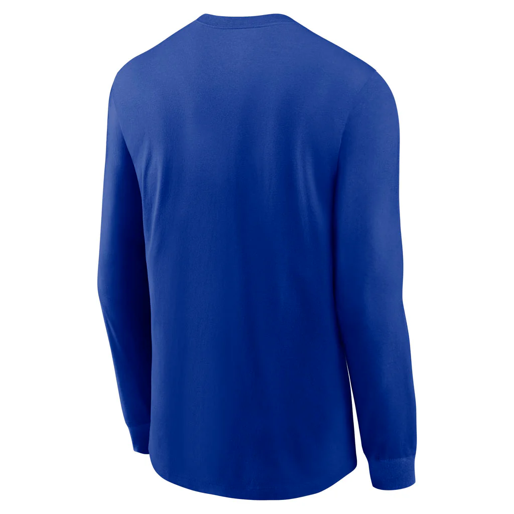 NFL Dallas Cowboys Nike Rewind Cotton Long Sleeve T-Shirt - Image 3